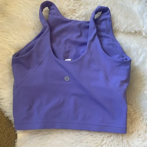 Lululemon Align High-Neck Tank Top Lavender 4 - Picture 4 of 6